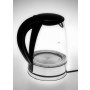 Adler | Kettle | AD 1225 | Standard | 2000 W | 1.7 L | Glass | 360° rotational base | Transparent/Stainless steel - 4